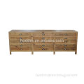 French stylish reclaimed Wood TV stand HL369
